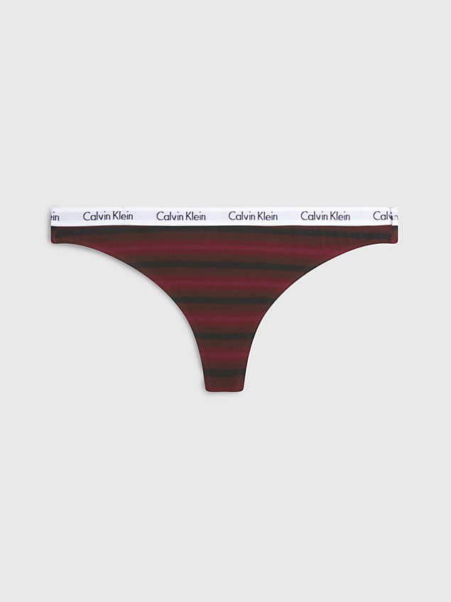 red thong - carousel for women calvin klein