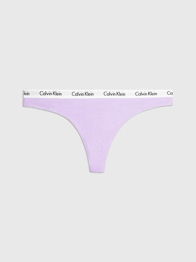 pastel lilac thong - carousel for women calvin klein
