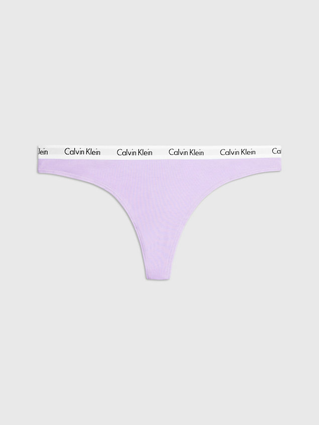purple thong - carousel for women calvin klein
