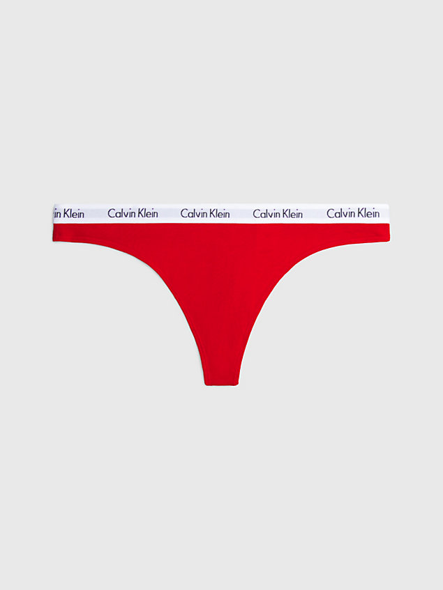 red stringi - carousel dla kobiety - calvin klein