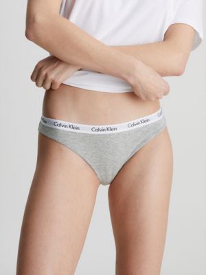 Calvin Klein Jeans 000QF7030E Gris - Sous-vêtements Slips Femme 45,50 €