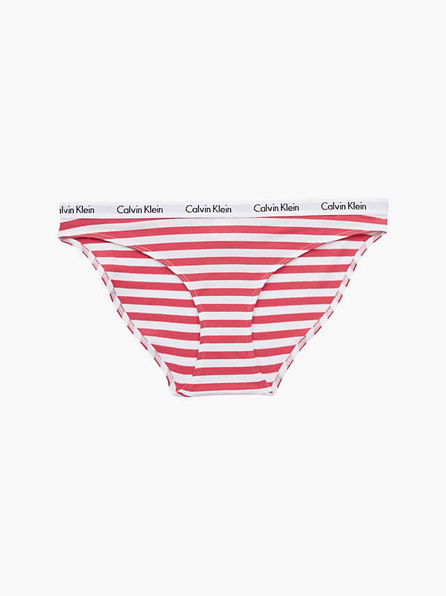 Rainer Stripe_cut Rose Bikini Briefs - Carousel undefined women Calvin Klein