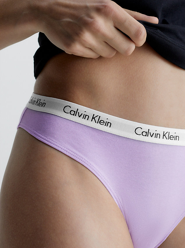 purple bikini briefs - carousel for women calvin klein