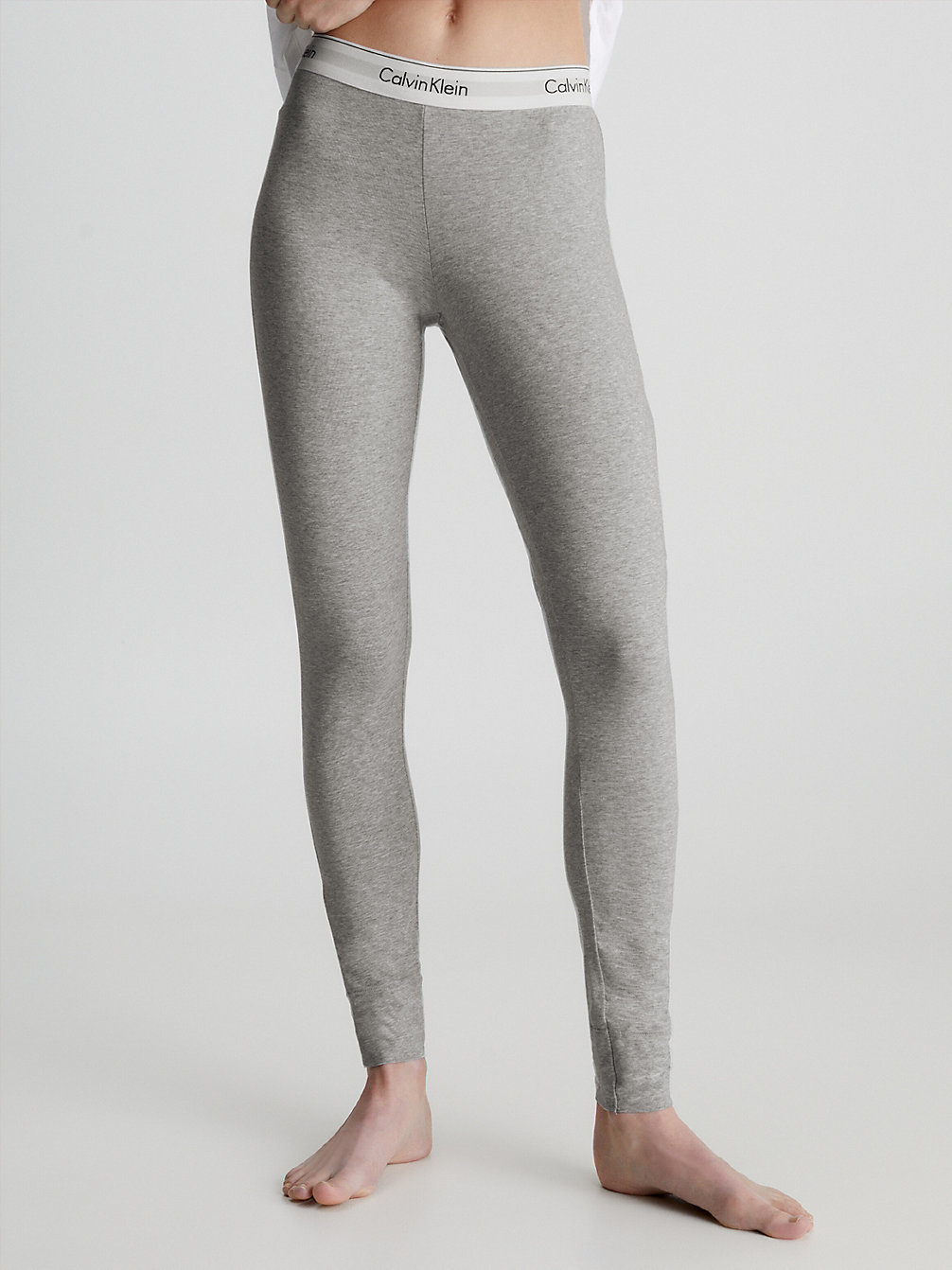 GREY HEATHER Lounge Leggings - Modern Cotton undefined women Calvin Klein