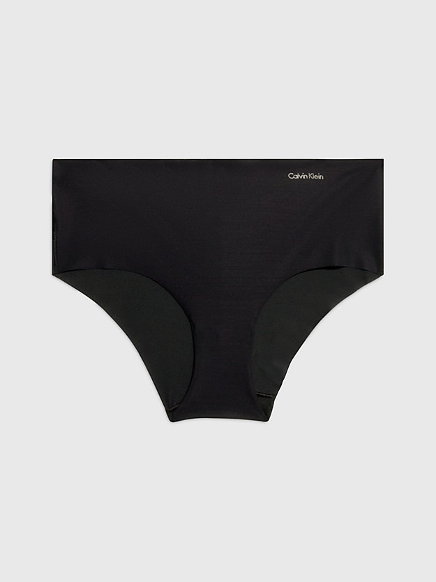 black high waisted hipster panty - invisibles for women calvin klein