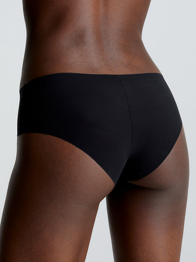 BLACK High Waisted Hipster Panty - Invisibles for women CALVIN KLEIN