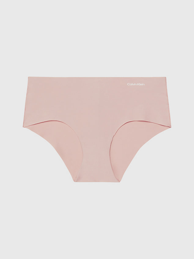 beige hipster panty - invisibles for women calvin klein