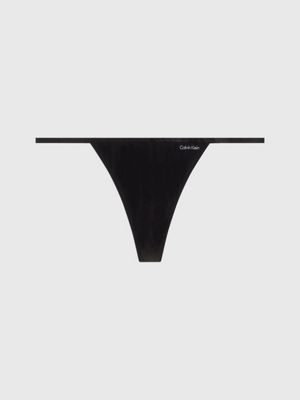 Calvin Klein Underwear Sleek String Thong in White