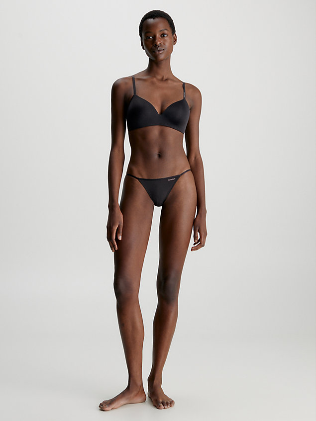 black bikini briefs - ck sleek for women calvin klein