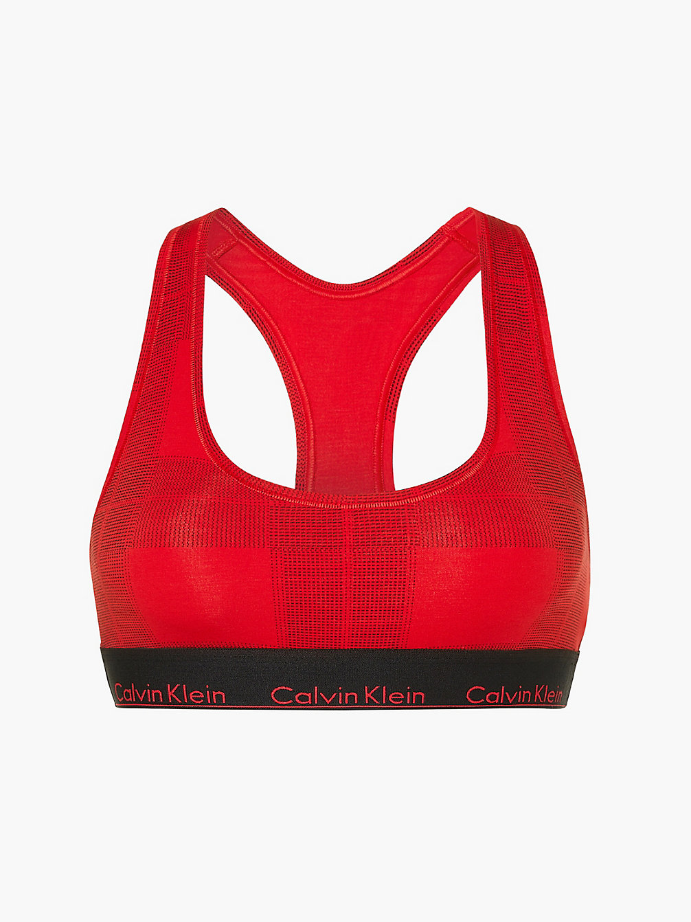 TEXTURED PLAID_EXACT Brassière - Modern Cotton undefined femmes Calvin Klein
