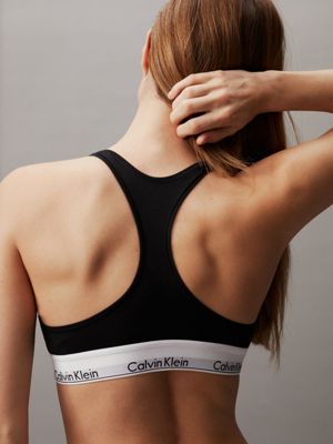 Calvin Klein Women's Ck One Cotton Unlined Bralette Black Size X-Large EqUg  for sale online