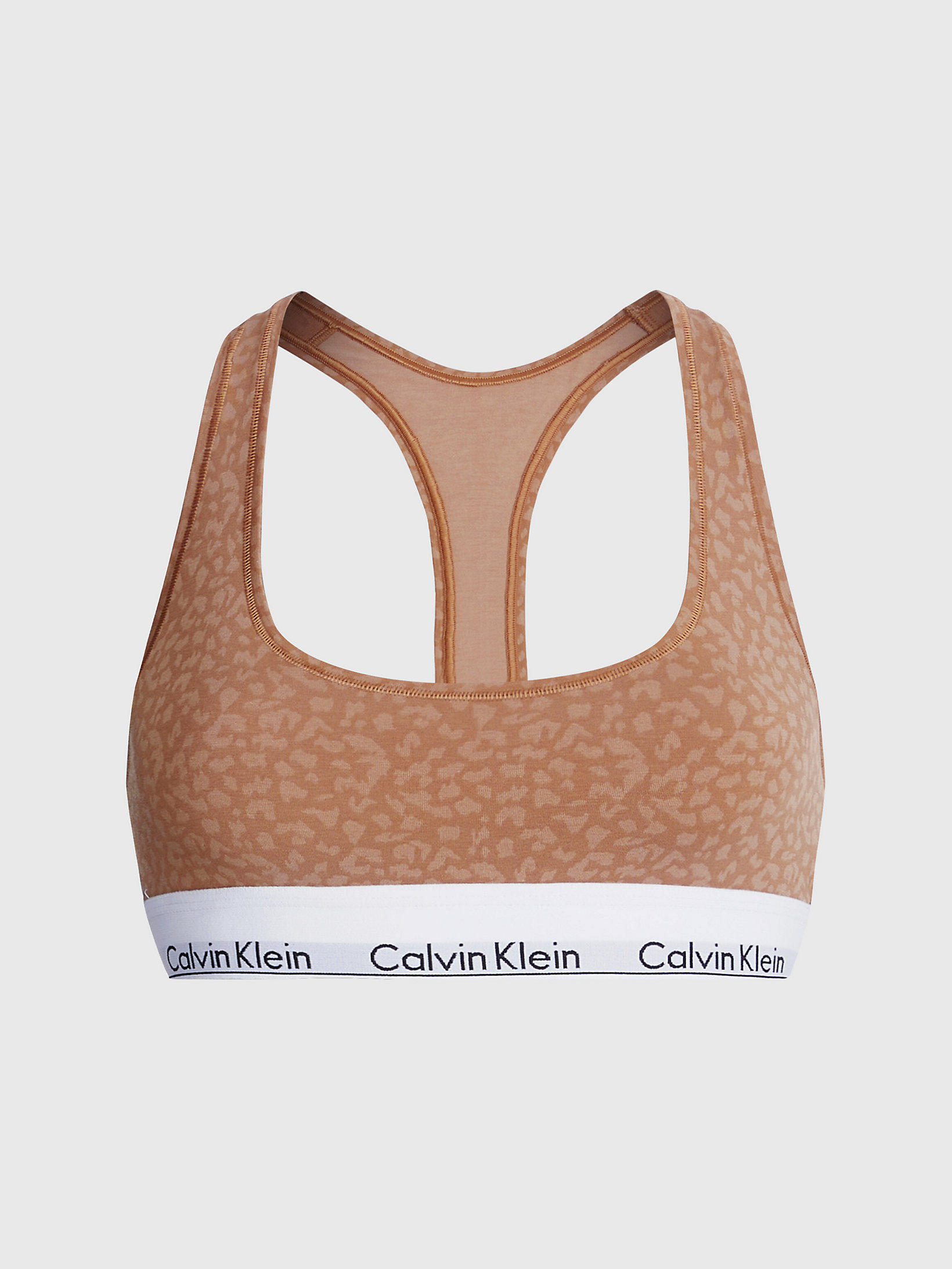 Mini Animal Print_sandalwood Bralette - Modern Cotton undefined women Calvin Klein