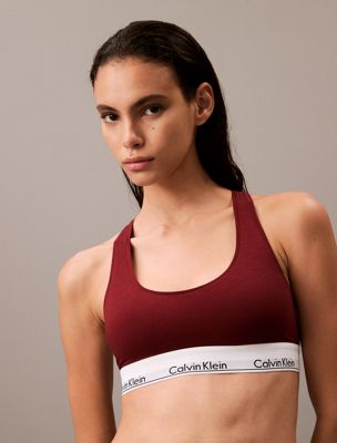 syrah bralette - modern cotton for women calvin klein