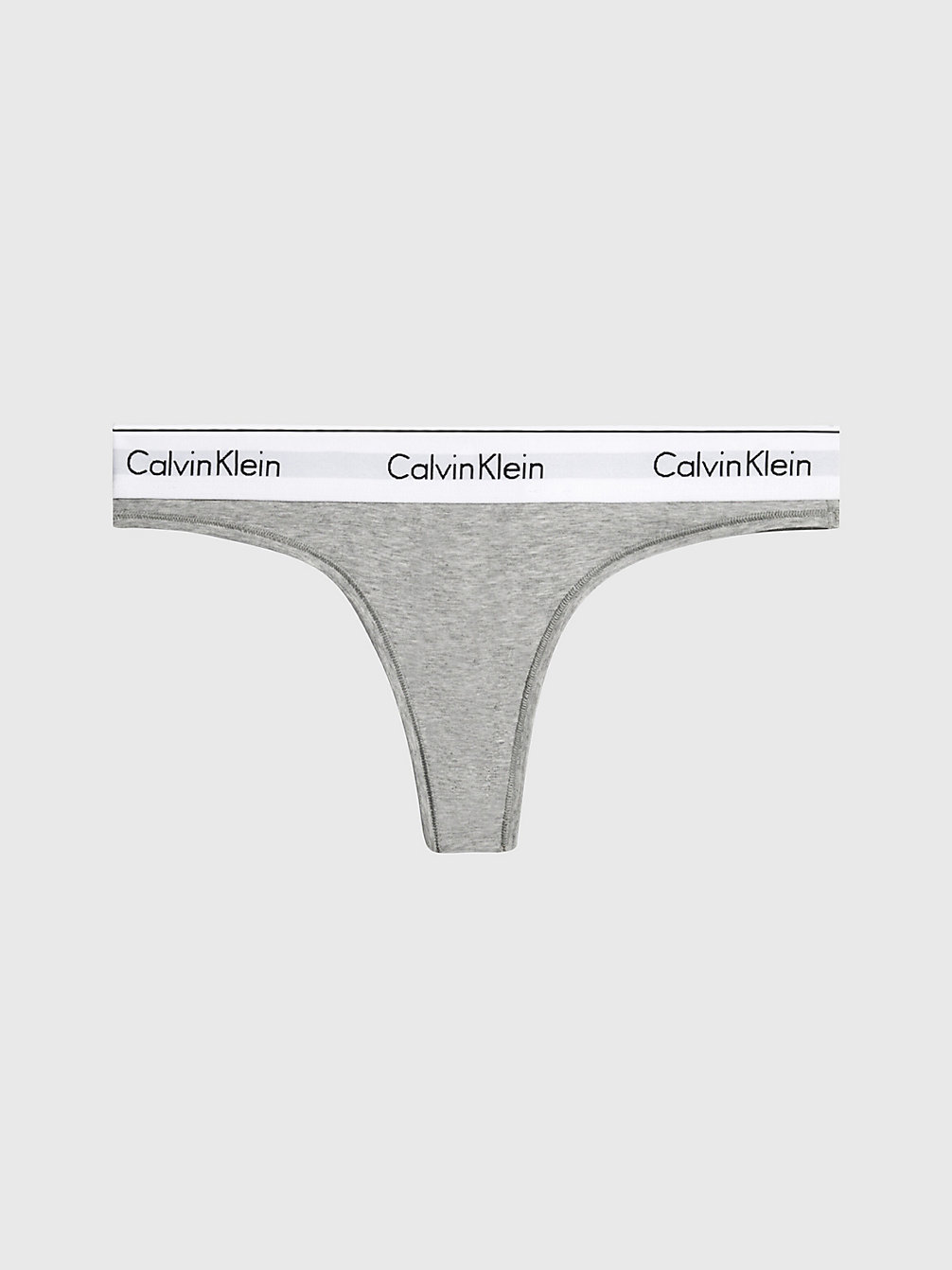 GREY HEATHER Thong - Modern Cotton undefined women Calvin Klein