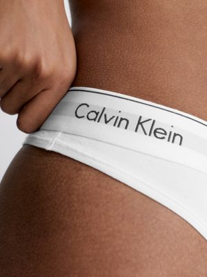 CALVIN KLEIN Modern Cotton Thong White