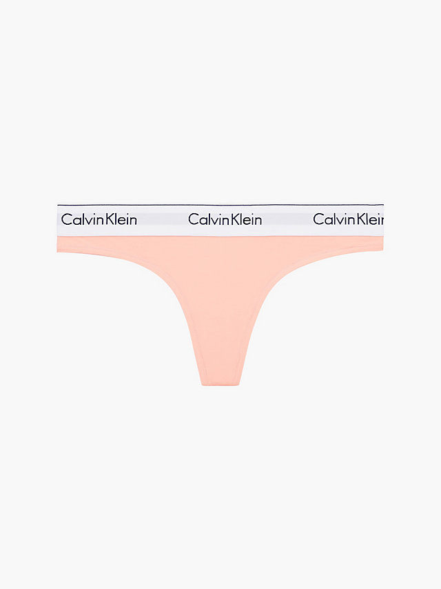 String - Modern Cotton > Peach Melba > undefined femmes > Calvin Klein
