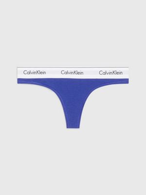 Panties Calvin Klein Thong Kettle Blue
