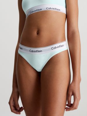 Buy Calvin Klein Modern Cotton Thong Buff Beige - Scandinavian