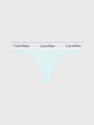 Calvin Klein Tanga feminina moderna de algodão, Corações lembrados,  odisseia laranja, G