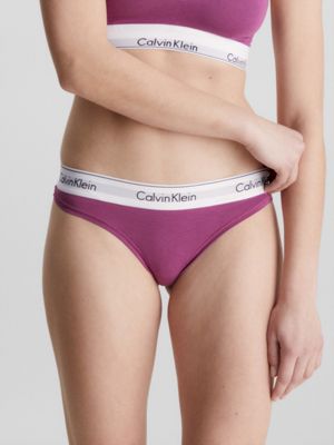 Buy Calvin Klein Purple Carousel Thong from Next Luxembourg