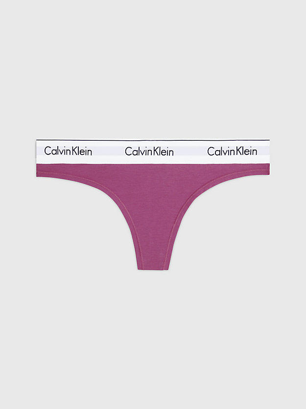 AMETHYST Tanga - Modern Cotton de mujer CALVIN KLEIN