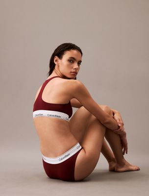syrah slip - icon cotton modal voor dames - calvin klein