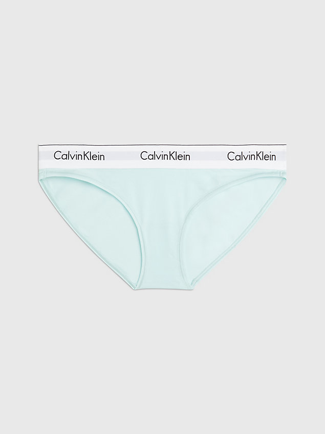 culotte - modern cotton blue pour femmes calvin klein