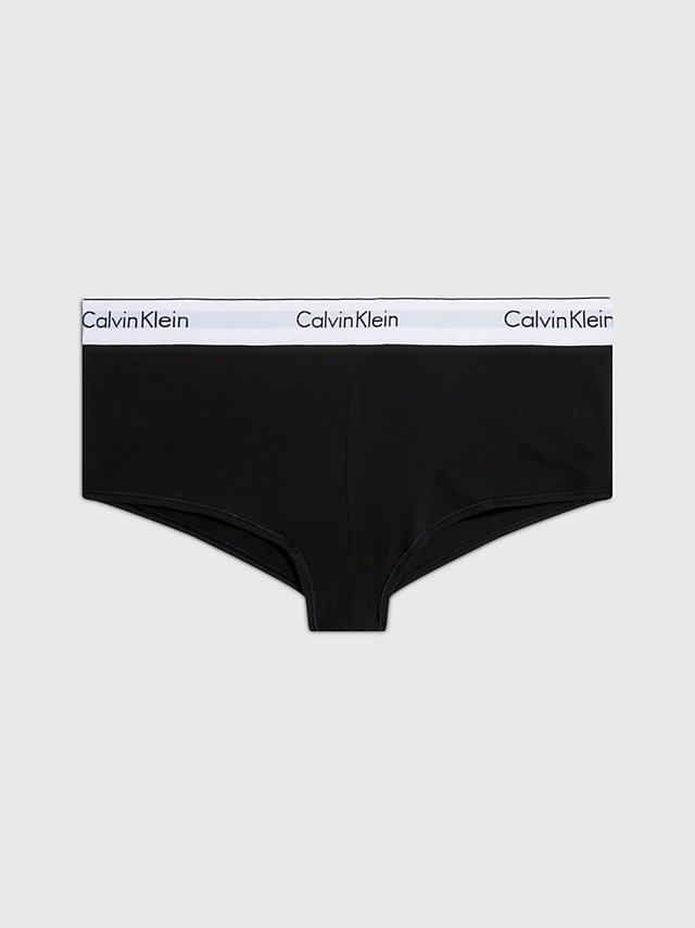 Black High Waisted Boxers - Modern Cotton undefined women Calvin Klein
