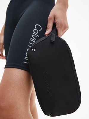 marsupio in poliestere riciclato black da unisex ck performance