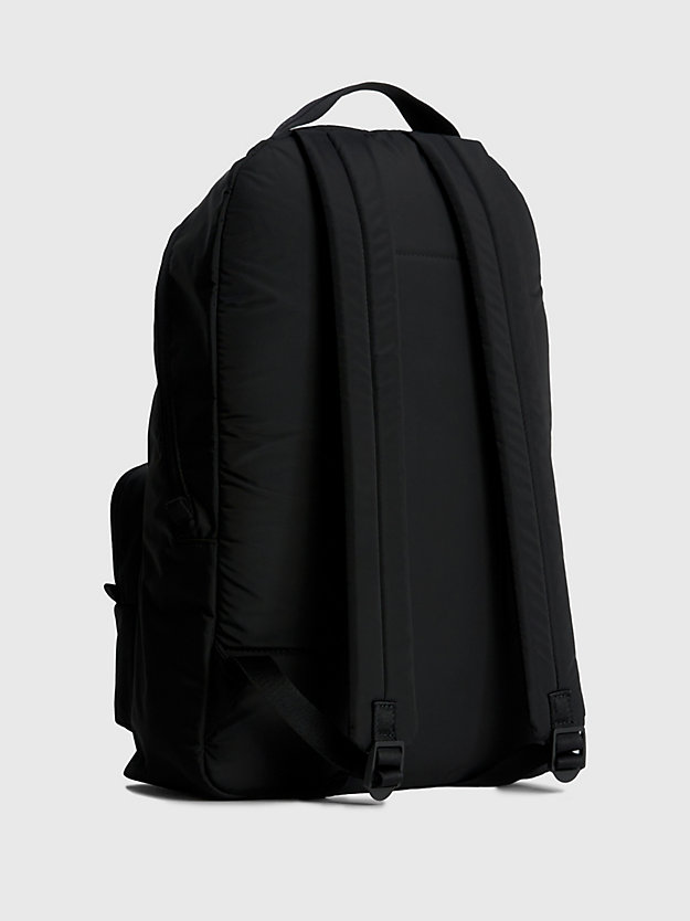 BLACK Plecak z materiałów z recyklingu dla unisex CK PERFORMANCE