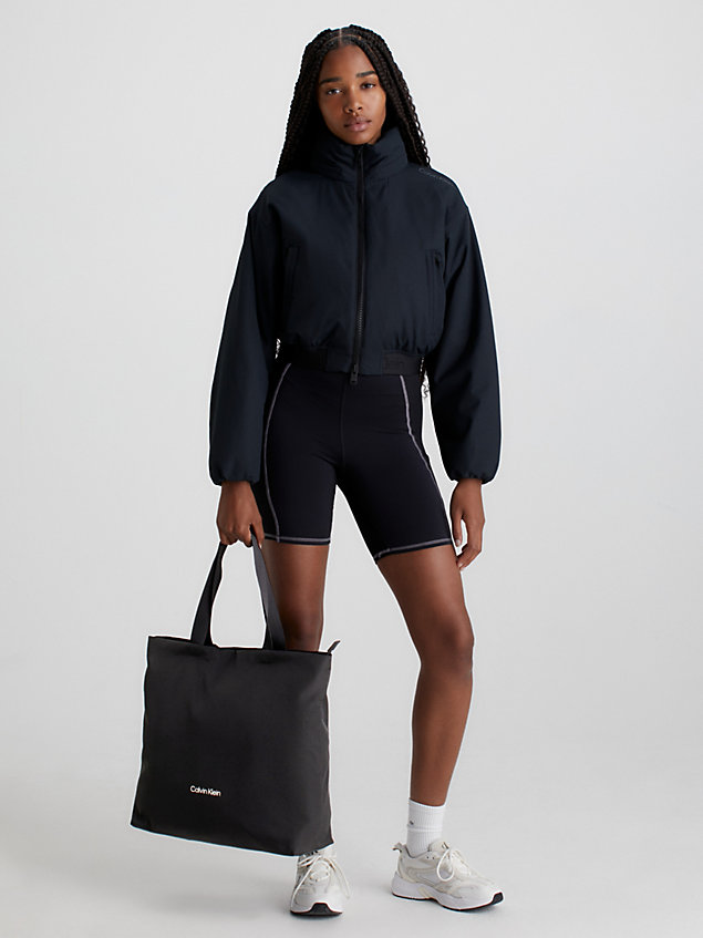 black unisex shopper tote bag for unisex ck performance