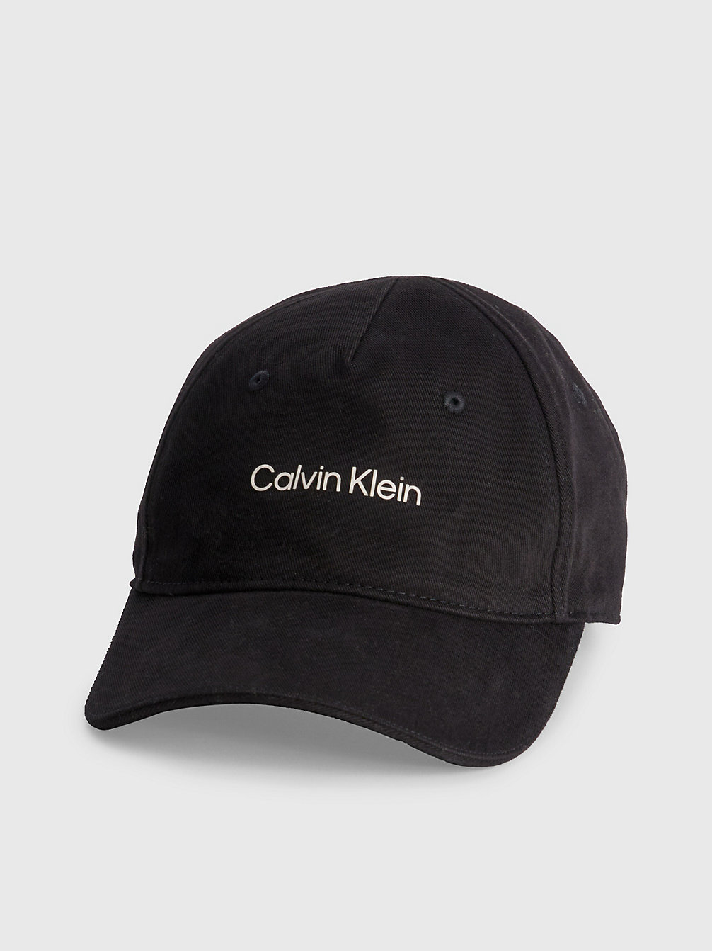 BLACK Twill Logo Cap undefined unisex Calvin Klein