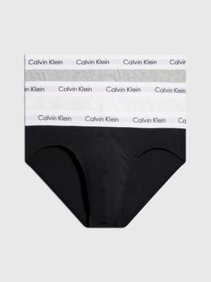 Calvin Klein Underwear Mutanda Slip Logo Grigio Melange Donna