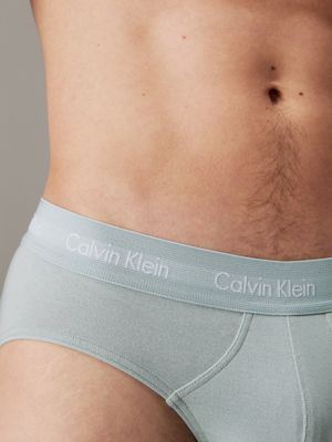 black 3 pack briefs - cotton stretch for men calvin klein