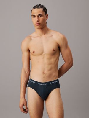 blk 3 pack briefs - cotton stretch for men calvin klein