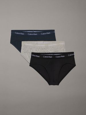 Lot De 3 Sous-Vêtements Pour Hommes Slips Athlétiques String Avec Bordure Design Confortable Respirant