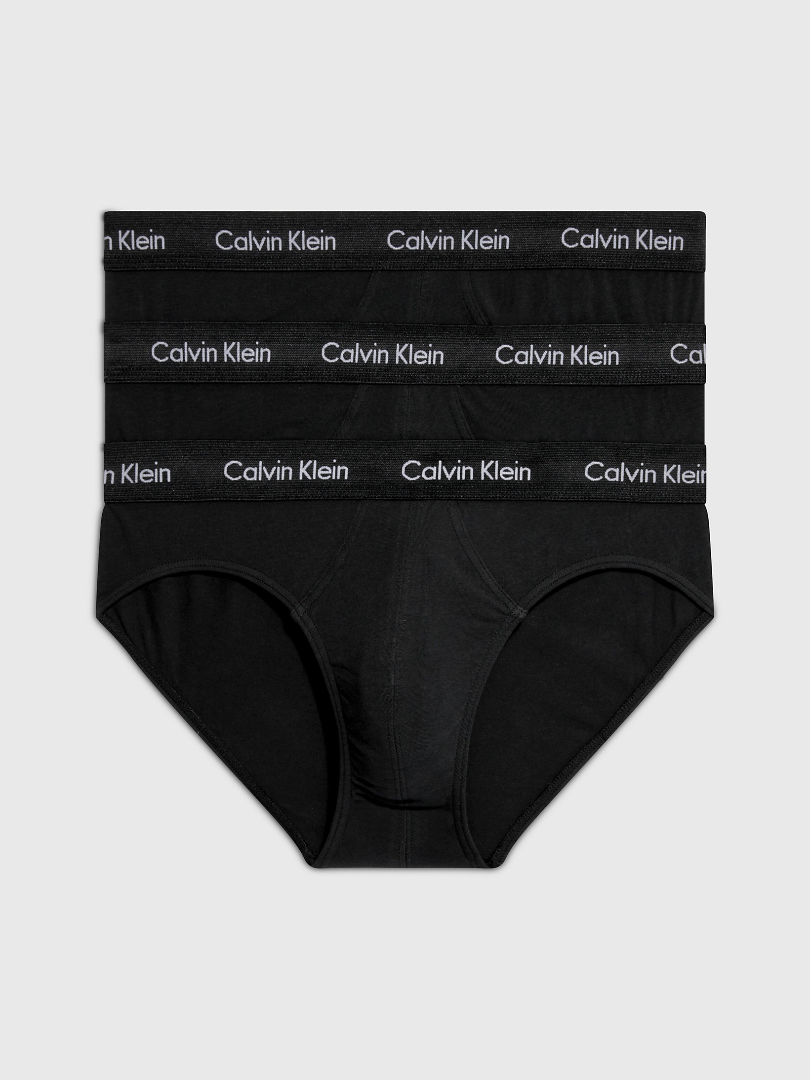 Black W. Black Wb > 3-Pack Slips - Cotton Stretch > undefined heren - Calvin Klein