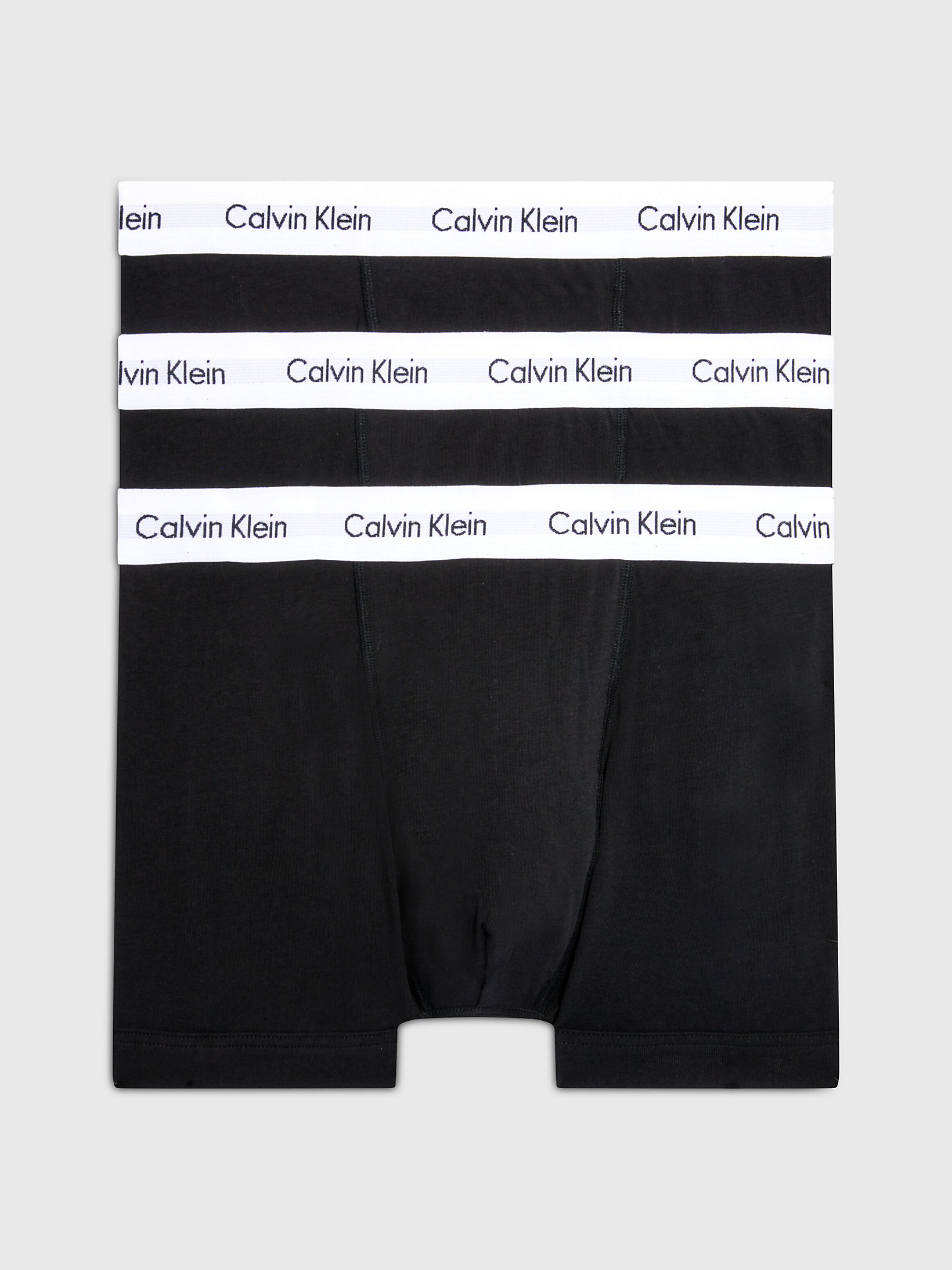 Calvin Klein Calvin Klein 3 Pack Trunks Black 