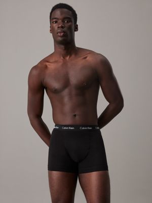 Mens calvin klein trunks 3 clearance pack