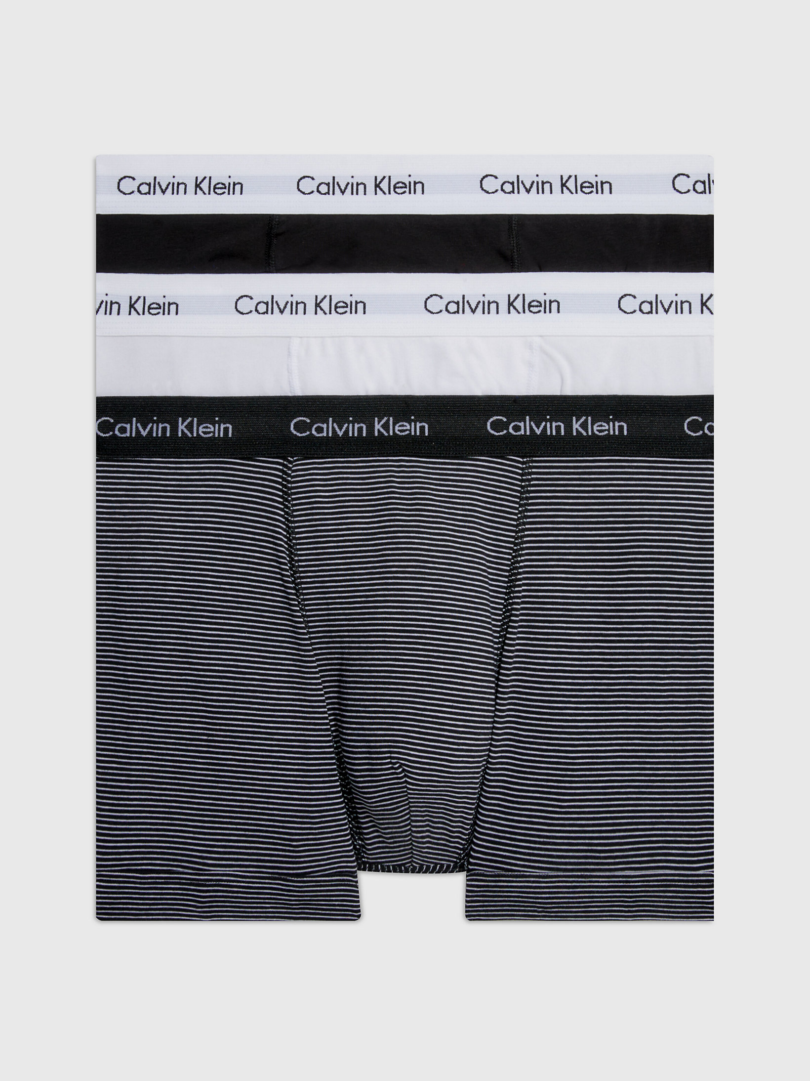 Calvin Klein Uomo Abbigliamento Intimo Boxer shorts Boxer shorts aderenti Boxer aderenti lunghi confezione da 3 Plus Size Modern Cotton 