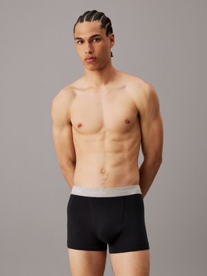 lot de 3 boxers - cotton stretch  dusty tan wbs pour hommes calvin klein