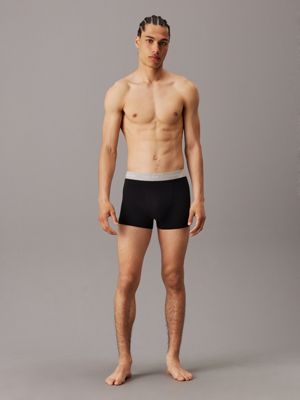 lot de 3 boxers - cotton stretch b- r iris pour hommes calvin klein