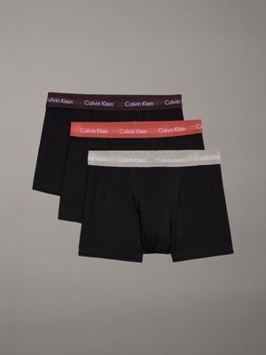  bruchetta wbs 3 pack trunks - cotton stretch for men calvin klein