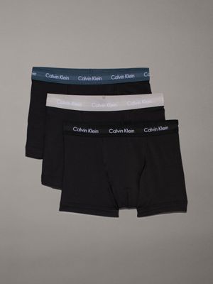  ash wbs 3 pack trunks - cotton stretch for men calvin klein