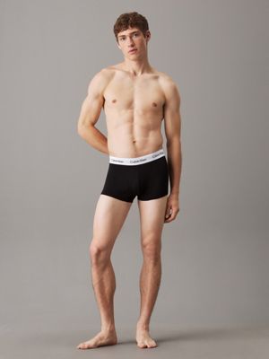 CUECA CALVIN KLEIN KIT 3 PEÇAS U2664 PRETAS 6076