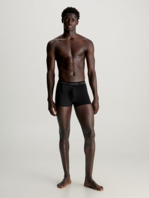 b-bright camel/ wht/ red crpt logo 3er-pack hüft-shorts - cotton stretch für herren - calvin klein