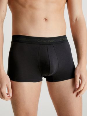 Calvin Klein Men's Steel Cotton Trunks