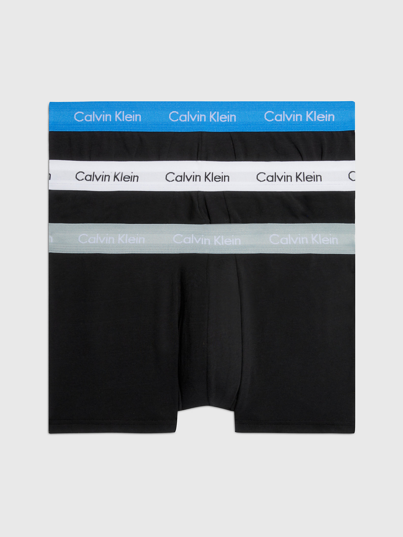 3 Pack Low Rise Trunks - Cotton Stretch Calvin Klein® | 0000U2664GCAZ
