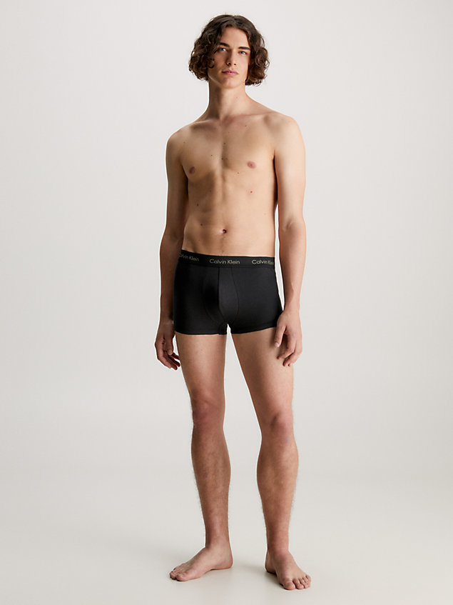 olv brnch lg 3er-pack hüft-shorts - cotton stretch für herren - calvin klein