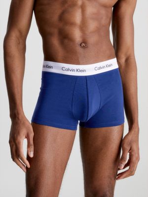Calvin Klein Underwear LOW RISE TRUNK 3 PACK - Pants - silver/pink/blue/blue  